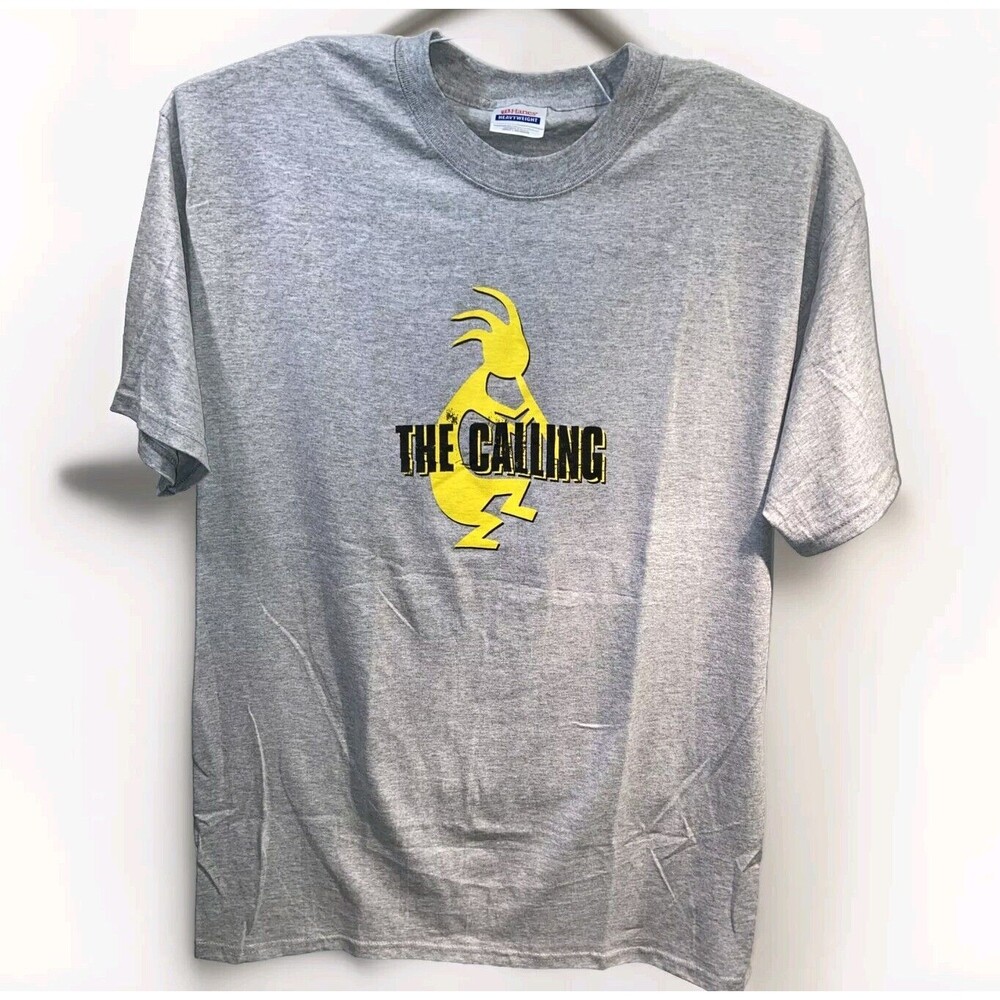 Vintage T-Shirt THE CALLING  2002 Wherever You Will Go Tour Mens Large Gray NOS